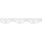 Ekena Millwork Weston Architectural Grade PVC Running Trim, 6"H x 5/8"P x 48"L RUNP06X0625X48WST - alternate 6